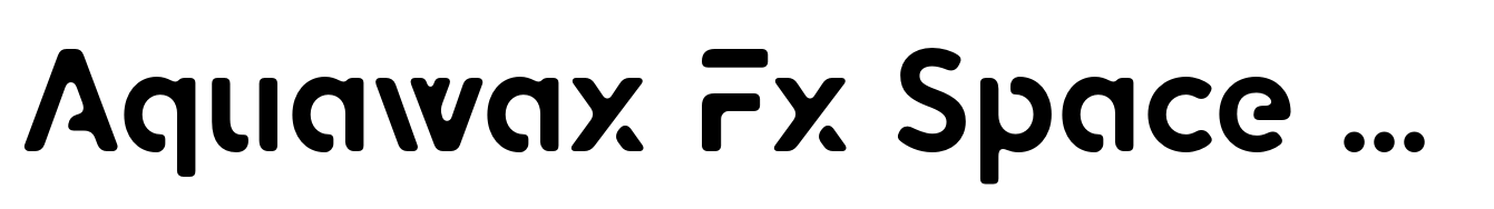 Aquawax Fx Space Bold